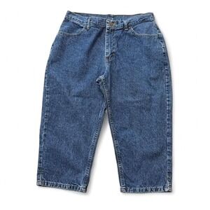 Vintage 90s Lee Riders Cropped Jeans, Women's Size 14P
